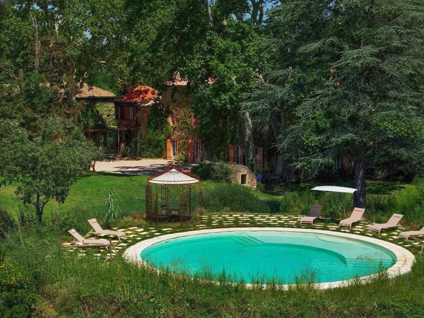 Chambres D'Hotes B&B - Chateau De Sienne Proche Avignon Orange Piscine Riviere Chusclan Eksteriør bilde